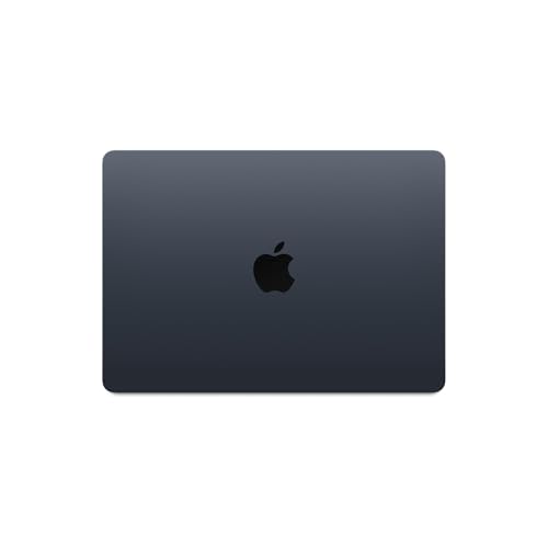 Apple MacBook Air 2022 mit Apple M2-Chip, 8-Core-CPU, 10-Core-GPU (13 Zoll, 8 GB RAM, 256 GB SSD-Speicher) (QWERTZ Deutsch) Mitternacht (Generalüberholt)