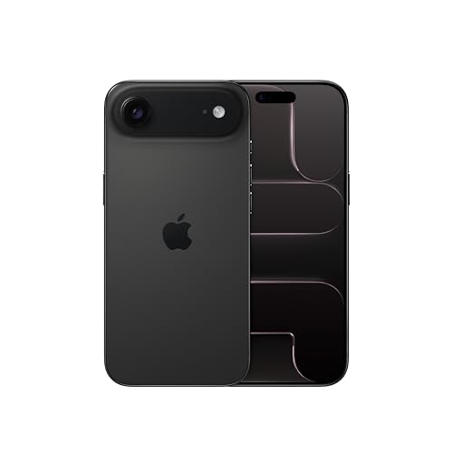 Apple iPhone Air 256 GB: Dünnstes iPhone Aller Zeiten, 6,5″ Display mit Promotion bis zu 120 Hz, starker A19 Pro Chip, Center Stage Frontkamera, Batterie für den ganzen Tag, eSim; Space Schwarz
