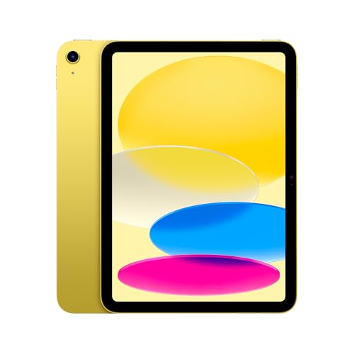 Apple iPad mit A16 Chip: 11" Liquid Retina Display, 128 GB, WLAN 6, 12 MP Front /12 MP Rückkamera, Touch ID, Batterie für den ganzen Tag – Gelb