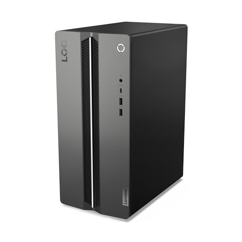 Lenovo LOQ Gaming Desktop-PC | Intel Core i5-14400F | 16GB RAM | 1TB SSD | NVIDIA GeForce RTX 4060 | Windows 11 Home | QWERTZ | schwarz | 3 Monate Premium Care