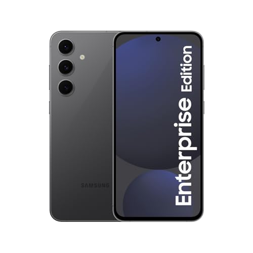 Samsung Galaxy S24 FE Enterprise Edition, AI Business Smartphone ohne Vertrag mit Android, 8 GB RAM, 128 GB Speicher, 50-MP-Kamera, Sicherheit durch Knox Suite, Graphite