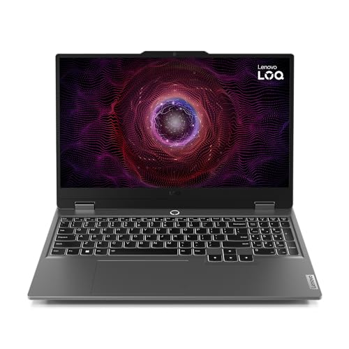Lenovo LOQ Gaming Laptop | 15,6" Full HD Display | 144Hz | AMD Ryzen 7 7435HS | 24GB RAM | 1TB SSD | NVIDIA GeForce RTX 4070 TGP 115W | G-Sync | Win11 | QWERTZ | grau | 3 Monate Premium Care