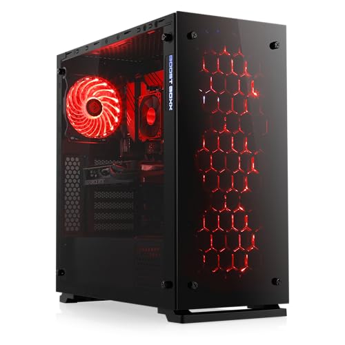 Gaming PC mit Windows 11 Home | AMD Ryzen 5 5500 6×3.6GHz | RTX 3050 | 1000GB M.2 NVMe | 32GB DDR4 RAM | WLAN | Computer für Zocker, Gamer Desktop Rechner zum Spielen | A10170
