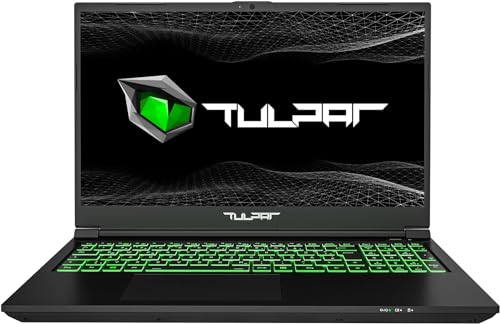 TULPAR T5 V23.4.1 Gaming Laptop | 15,6'' FHD 1920X1080 144HZ IPS LED-Display | Intel Core i7 12700H | 32 GB RAM | 1 TB SSD | Nvidia RTX 4060 | Windows 11 | Gaming Notebook