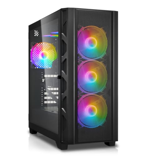 Gaming PC Ryzen 7 7800X3D 8X 5.0 GHz, 32 GB DDR5 RAM High Speed, 1TB M.2 SSD, RTX 5060 8GB, Win 11 Pro