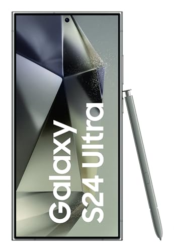Samsung Galaxy S24 Ultra 5G Smartphone Dual-SIM RAM 12 GB / Interner Speicher 256 OLED-Display 6.8" 3120 x 1440 Pixel 120 Hz 4x x Rückkamera 200 MP 50 10 front camera Titanium Gray