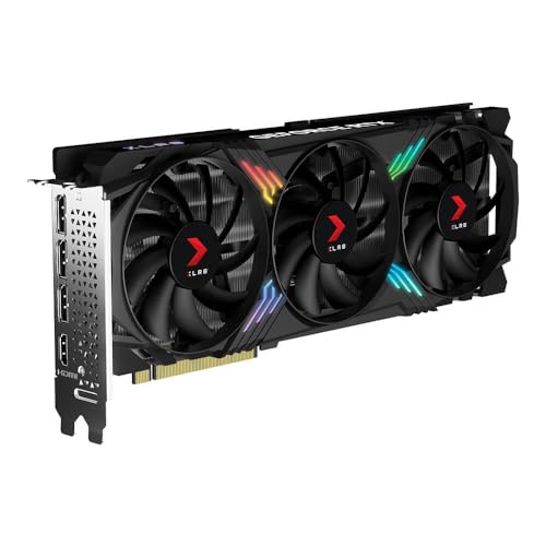 PNY GeForce RTX 4070 SUPER 12GB XLR8 Gaming Verto Epic-X RGB Overclocked Triple Fan DLSS 3