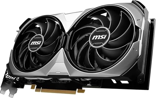 MSI GeForce RTX 4070 Ti SUPER 16G VENTUS 2X OC Grafikkarte – NVIDIA RTX 4070 Ti GPU, 16GB GDDR6X (21Gbits / 256 bit), PCIe 4.0-2X TORX Fan 4.0, HDMI 2.1a, DisplayPort 1.4a