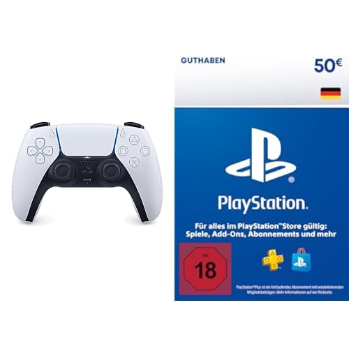 Playstation DualSense Wireless-Controller + 50 Store Guthaben | PSN Deutsches Konto [Code per Email]