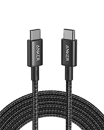Anker USB C Kabel 3m, 100W Ladekabel USB C, USB C auf USB C Kabel für iPhone 17 16 15 Serie Samsung Galaxy S24 S23 S22 MacBook Pro Air iPad Pro Air Pixel Switch LG und mehr