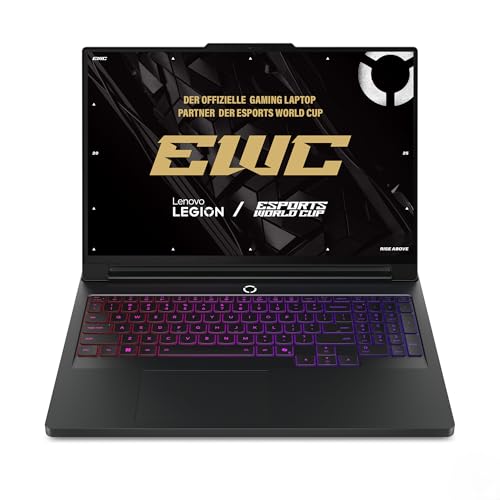 Lenovo Legion Pro 7i Gaming AI Laptop | 16" WQXGA 240Hz OLED Display | Intel Core Ultra 9 | 64GB RAM | 1TB SSD | NVIDIA GeForce RTX 5080 | Windows 11 | QWERTZ | AI Chip LA3 | 3 Monate GamePass