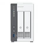 Qnap - NAS DT 2-Bay ARM 4C 2GHZ 2XSATA 6GB/S 3.5/2.5IN 4GB RAM 1XGBE 1X2.5GBE