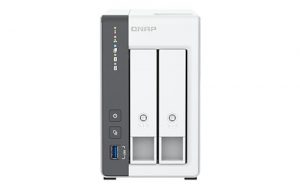 Qnap - NAS DT 2-Bay ARM 4C 2GHZ 2XSATA 6GB/S 3.5/2.5IN 4GB RAM 1XGBE 1X2.5GBE