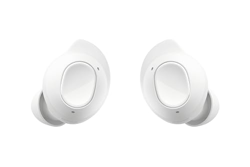 Samsung Galaxy Buds FE Kabellose Bluetooth-Kopfhörer inkl. araree Bean Case, Active Noise Cancelling (ANC), 3 Mikrofone, Touch Control, Tiefer Bass, Mit Ladekabel, White [Exklusiv bei Amazon]