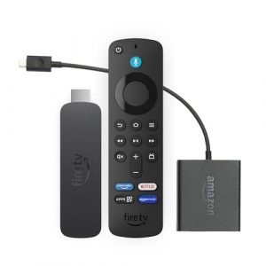 Amazon Fire TV Stick 4K und Amazon Ethernet Adaptor