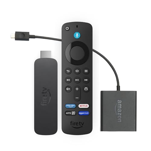 Amazon Fire TV Stick 4K und Amazon Ethernet Adaptor