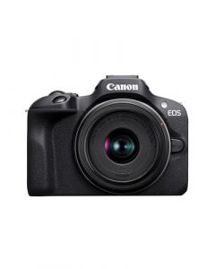 Canon EOS R100 mit RF-S 18–45mm – 24,1 MP APS-C Systemkamera – Dual Pixel AF, 4K-Video, 6,5 B/s, Augen- & Gesichtserkennung, WLAN & Bluetooth - Perfekt, um kostbare Erinnerungen festzuhalten