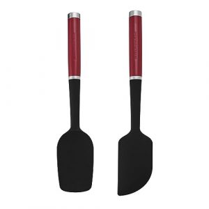 KitchenAid Universal 2pc Silikon Spatel Set - Empire Rot