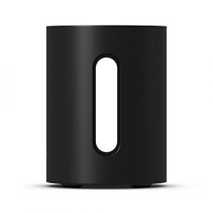Sonos Sub Mini Kompakt-Subwoofer, beeindruckender Bass, ausgewogener Klang, Einstellbarer EQ, 2 Class-D-Verstärker, Trueplay - Schwarz.