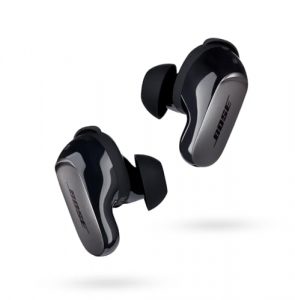 Bose QuietComfort Ultra kabellose Noise-Cancelling Earbuds, Bluetooth-Earbuds für Spatial-Audio, erstklassiges Noise-Cancelling, Bluetooth-Earbuds für Sport, Audiophile Earbuds, Schwarz