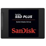 SanDisk SSD Plus interne SSD Festplatte 2 TB (schnelleres Hoch-, Herunterfahren und Laden, Lesegeschwindigkeit 545 MB/s, Schreibgeschwindigkeit 450 MB/s, stoßfest)