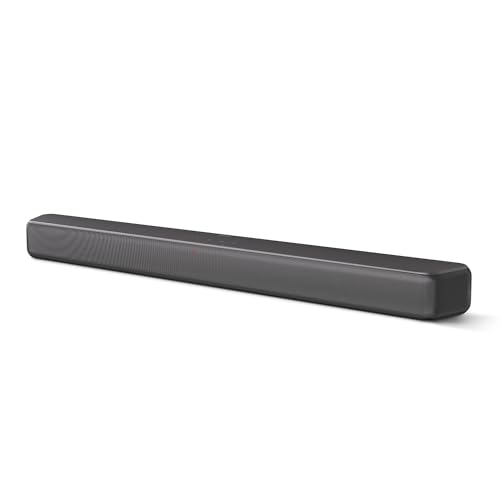 Philips TAB5109 Soundbar 2.0-2 Kanal 120W, DTS Virtual X, Bluetooth 5.4, HDMI ARC, optische Verbindung und USB-Konnektivität – Dunkelgrau