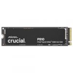 Crucial P510 SSD 2TB M.2 NVMe PCIe 5.0 x4 Gen5, bis zu 10.000 MB/s Lesen, 8.700 MB/s Schreiben, für Laptop und Desktop PC, TLC NAND, Interne Festplatte - CT2000P510SSD8-01