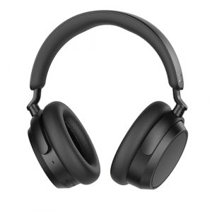 Sennheiser ACCENTUM Plus Wireless Bluetooth Kopfhörer – optimale Klangqualität mit Schnellladefunktion, 50 Stunden Akkulaufzeit und Adaptive Hybrid ANC – Schwarz