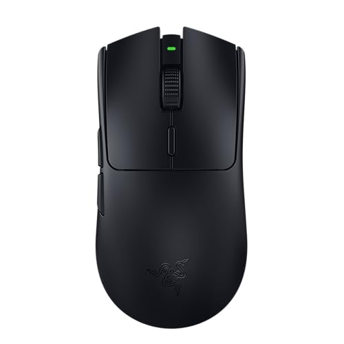 Razer Viper V3 HyperSpeed - Kabellose Esports Maus (Focus Pro 30K Optical Sensor, Bis zu 280 Std. Akku, Mechanische Maus-Switches der 2. Generation, kabellose Abtastrate von 4000 Hz) Schwarz