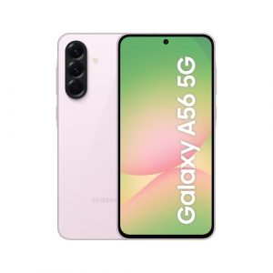 Samsung Galaxy A56 5G AI Smartphone ohne Vertrag, Simlockfreies AI Handy mit Android, 8 GB RAM, 256 GB Speicher, 50-MP-Kamera, Awesome Pink, 2,5 Jahre Herstellergarantie