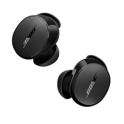 Bose QuietComfort Kabellose Noise-Cancelling-Earbuds, Lifestyle-Bluetooth-Earbuds für Sport und mehr mit aktivem Noise-Cancelling, bis zu 8,5 Stunden Akkulaufzeit, Schwarz
