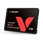 Verbatim Vi550 S3 SSD 2 TB, internes 2,5" SATA III SSD-Laufwerk mit 3D-NAND-Technologie, bis zu 550 MB/s Lesegeschwindigkeit, ideal für PC und Notebook, schwarz