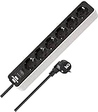 👑 Brennenstuhl Ecolor Steckdosenleiste 6-Fach (Mehrfachsteckdose mit Schalter und 1,5m Kabel) schwarz/weiß6,66€ statt 10,99€ – 4 🔥🚚 Verkauft durch Amazon und Versand durch Amazon511 Bewertungen: 4.7 / 5.0 ⭐️⭐️⭐️⭐️⭐️🛒 zu Amazon https://www.amazon.de/dp/B075RHZ3XT/?th=1&tag=preisfehlerheute-21#038;psc=1&tag=preisfehlerheute-21