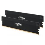 Crucial Pro DDR5 RAM 64GB Kit (2x32GB) 6400MHz CL40, Overclocking Gaming, Intel XMP 3.0 / AMD EXPO, PC Computer Arbeitsspeicher, Schwarz - CP2K32G64C40U5B