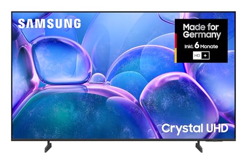 Samsung Crystal UHD 4K U7099F 50 Zoll (125 cm) LED Fernseher, Crystal Prozessor 4K, MetalStream Design, SmartThings, Knox Security, Gaming Hub, AI Upscaling, Kostenlose Inhalte, Smart AI TV