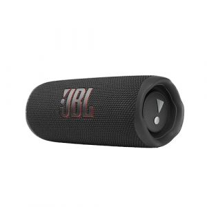 JBL Flip 6 Bluetooth Box in Schwarz – Wasserdichter, tragbarer Lautsprecher mit 2-Wege-Lautsprechersystem für kraftvollen Sound – Bis zu 12 Stunden kabellos Musik abspielen