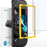 JSAUX Entspiegelt Screen Protector Kompatibel mit Steam Deck[2 Stück], Anti-Blendung Anti-Glare Schutzfolie Kompatibel mit Valve Steam Deck OLED mit Führungsrahmen zur Einfachen Installation