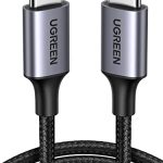 UGREEN USB C auf USB C Kabel 60W PD 3.0, PPS USB-C Ladekabel kompatibel mit iPhone 17 Pro Max,iPhone Air, iPhone 16 15 Pro Max, Galaxy S25 S24 MacBook Air M2 iPad Pro, Air 5/Mini, Pixel 9 usw. (2M)