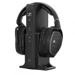 Sennheiser RS 175 Digitaler drahtloser Over-Ear-Kopfhörer - Bassverstärkung und Surround-Sound für Heim- und TV-Entertainment-Systeme, schwarz