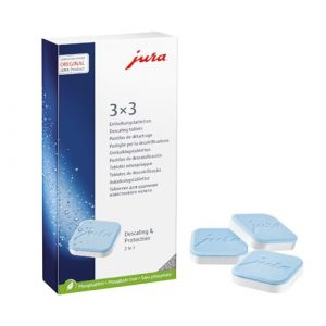 JURA original - Entkalkungstabletten für 3 Entkalkungsvorgänge - TÜV-zertifizierte Hygiene - 3er-Pack - 61848, Weiß