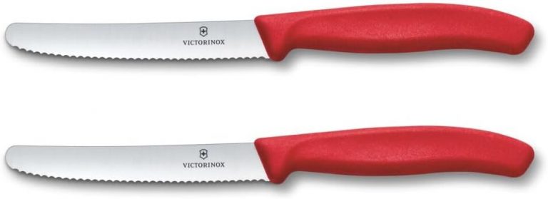 Victorinox Swiss Classic, Frühstücksmesser, Brötchenmesser Set 2teilig, Scharfe Klinge, Wellenschliff, 11 cm, Rostfreier Stahl, Rot8,99€ statt 12,00€➡️ https://www.amazon.de/dp/B0FGDQ8JW2/?tag=preisfehlerheute-21