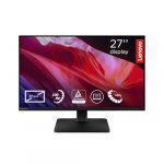 Lenovo L27qe 27″ QHD WLED Monitor 2560×1440 16:9 100 Hz 4ms Reaktionszeit IPS-Panel HDMI DisplayPort TÜV Eye Comfort Schutz| Entspiegelt Raven schwarz 4.5 kg
