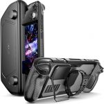 JSAUX ModCase Compatibel Mit Valve Steam Deck/OLED, PC0104 Modulares Steam Deck Hülle mit Abnehmbare Frontschale Zubehör umfasst Schutzhülle, Gesichtsabdeckung, Metallhalterung und Riemen - Basic Set