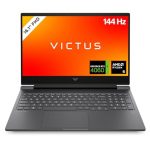 HP VICTUS Gaming Laptop, 16,1" FHD Display 144Hz, AMD Ryzen 5 8640H, 16 GB DDR5 RAM, 512 GB SSD, NVIDIA GeForce RTX 4060 (8GB), QWERTZ, Windows 11, Schwarz