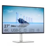 Dell 27 Plus USB-C Monitor - S2725QC, 4K UHD (3840x2160), 120Hz, IPS, 4ms, AMD FreeSync Premium, 99% sRGB, Höhenverstellbar, Eingebaute Lautsprecher, 2 USB-C, 2 HDMI, 2 USB, 3 Jahre Garantie