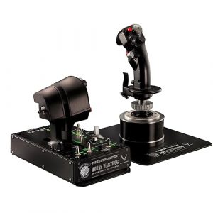 Thrustmaster Hotas Warthog - Doppel-Schubhebel und Steuerknüppel mit H.E.A.R.T HallEffect AccuRate-Technologie für PC