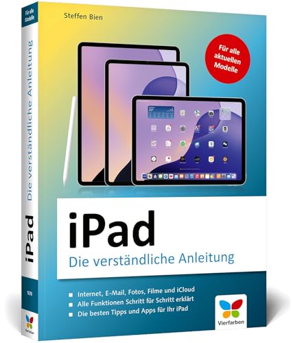 iPad: Alle Funktionen Schritt für Schritt erklärt. Für iPad, iPad Air u. iPad Pro. Aktuell zu iPadOS 18