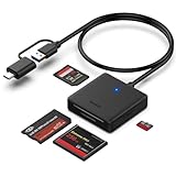 🤴 Speicherkartenleser, BENFEI 4 in 1 USB USB-C auf SD Micro SD MS CF Kartenleser Adapter8,99€ statt 12,99€ – 31,0 🔥🚚 Verkauft von Benfei DirectStore und Versand durch Amazon32,069 Bewertungen: 4.6 / 5.0 ⭐️⭐️⭐️⭐️⭐️🛒 zu Amazon https://www.amazon.de/dp/B08P517NW5/?tag=preisfehlerheute-21