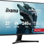 iiyama G-Master Red Eagle G2771HS-B1 68,6cm 27" Fast IPS LED Gaming Monitor Full-HD 240Hz HDMI DP 0.4ms G-SYNC schwarz