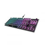 Turtle Beach Vulcan TKL – mechanische Titan Switch PC-Gaming-Tastatur mit AIMO RGB-Beleuchtung und eloxierter Aluminium-Abdeckplatte